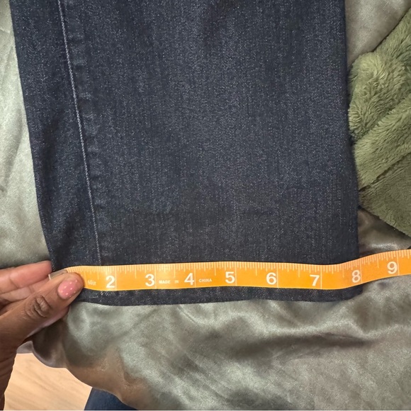 Democracy “AB"solution Straight Leg Jeans dark wash size 12 - Picture 12 of 12